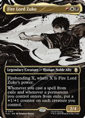 Fire Lord Zuko (Borderless)