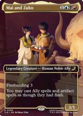 Mai and Zuko (Borderless)