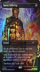 Burnt Offering (Rainbow Foil)
