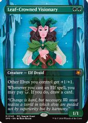 Leaf-Crowned Visionary (Borderless)