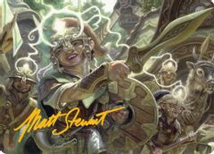 Thoughtweft Lieutenant Art Card (Gold-Stamped Signature)