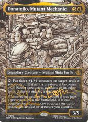 Donatello, Mutant Mechanic (Borderless) (Gold-Stamped Signature)
