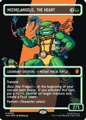Michelangelo, the Heart (0092) (Borderless) (Surge Foil)