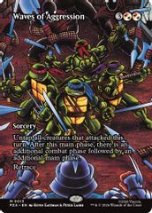 Waves of Aggression (Borderless)