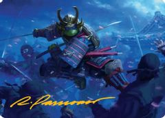 Leonardo, Sewer Samurai Art Card (1/54) (Gold-Stamped Signature)