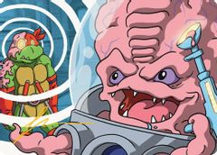 Krang, Master Mind Art Card (25/54) (Gold-Stamped Signature)