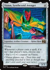Vision, Synthezoid Avenger (Surge Foil)