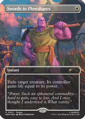 Swords to Plowshares (Borderless) (Magazine Insert)