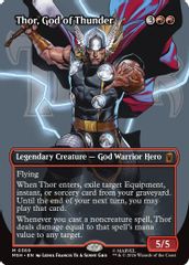 Thor, God of Thunder (Borderless) (0369)