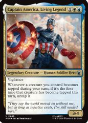 Captain America, Living Legend (Surge Foil)
