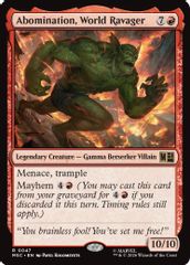 Abomination, World Ravager (Surge Foil)