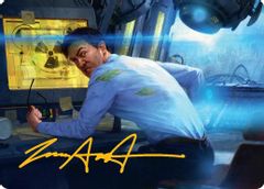Bruce Banner Art Card (Gold-Stamped Signature)