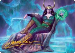 Lady Loki, Agent of Chaos Art Card (Gold-Stamped Signature)