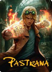 Chase Stein, Runaway Art Card (Gold-Stamped Signature)