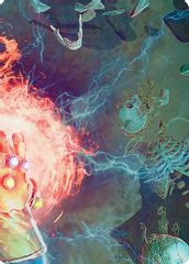 Thanos, the Mad Titan Art Card (3/9)