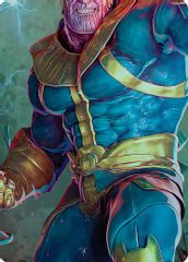 Thanos, the Mad Titan Art Card (5/9)