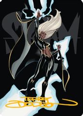 Storm, Windrider Art Card (Gold-Stamped Signature)