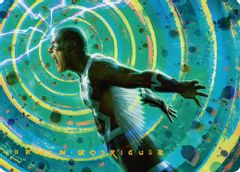 Black Bolt, Inhuman King Art Card (Gold-Stamped Signature)