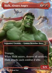 Hulk, Always Angry (Borderless)