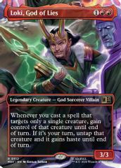 Loki, God of Lies (Borderless)