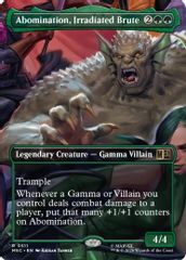 Abomination, Irradiated Brute (Borderless)