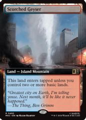 Scorched Geyser (Extended Art)