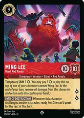 Ming Lee - Giant Red Panda