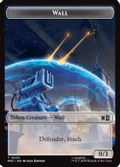 Wall // Council of Reeds Double-Sided Token