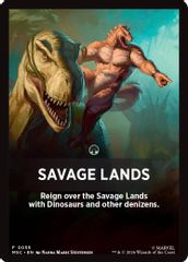 Savage Lands Theme Card