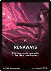 Runaways Theme Card