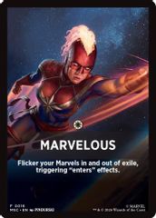Marvelous Theme Card