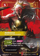 Ambessa, Respected and Feared (Alternate Art)