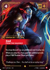Zed, From the Shadows (Overnumbered)
