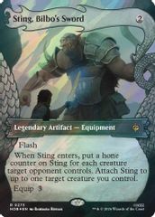Sting, Bilbo's Sword (Showcase) (Surge Foil)