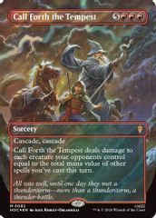 Call Forth the Tempest (Borderless) (Surge Foil)