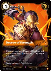Decree of Strength