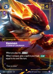 Kennen, Storm of Shuriken (Alternate Art)