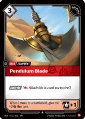 Pendulum Blade