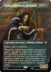 Grima, Saruman's Footman (Borderless) (Surge Foil)