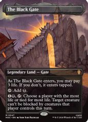 The Black Gate (Borderless)
