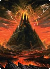 Mount Doom Art Card