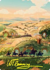 Plains Art Card (Gold-Stamped Signature)