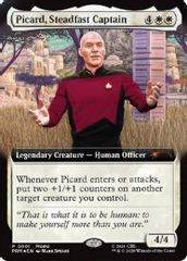 Picard, Steadfast Captain (Extended Art)