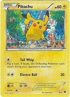 6. Pikachu, 6, Holo