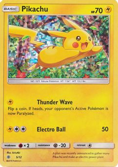 5. Pikachu, 5, Holo