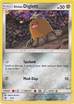 9. Alolan Diglett, 9, Holo