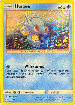 3. Horsea, 3, Holo