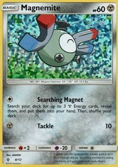 8. Magnemite, 8, Holo
