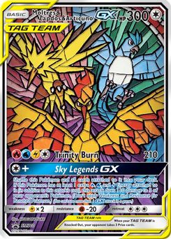 2. Moltres & Zapdos & Articuno GX, SM210, Holo