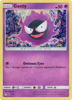 7. Gastly, 7, Holo